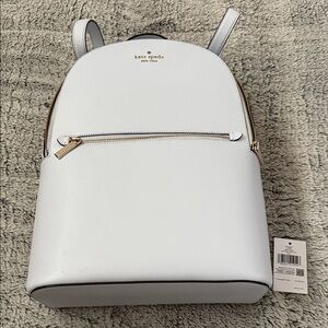 Kate Spade Elegant White Backpack